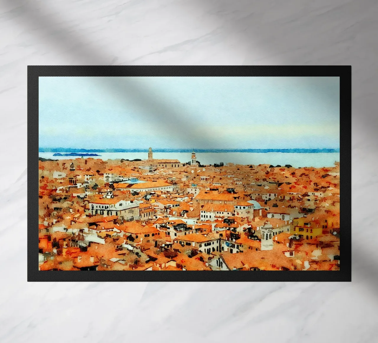 Tetti di Venezia zerbino da Massimo Frascogna