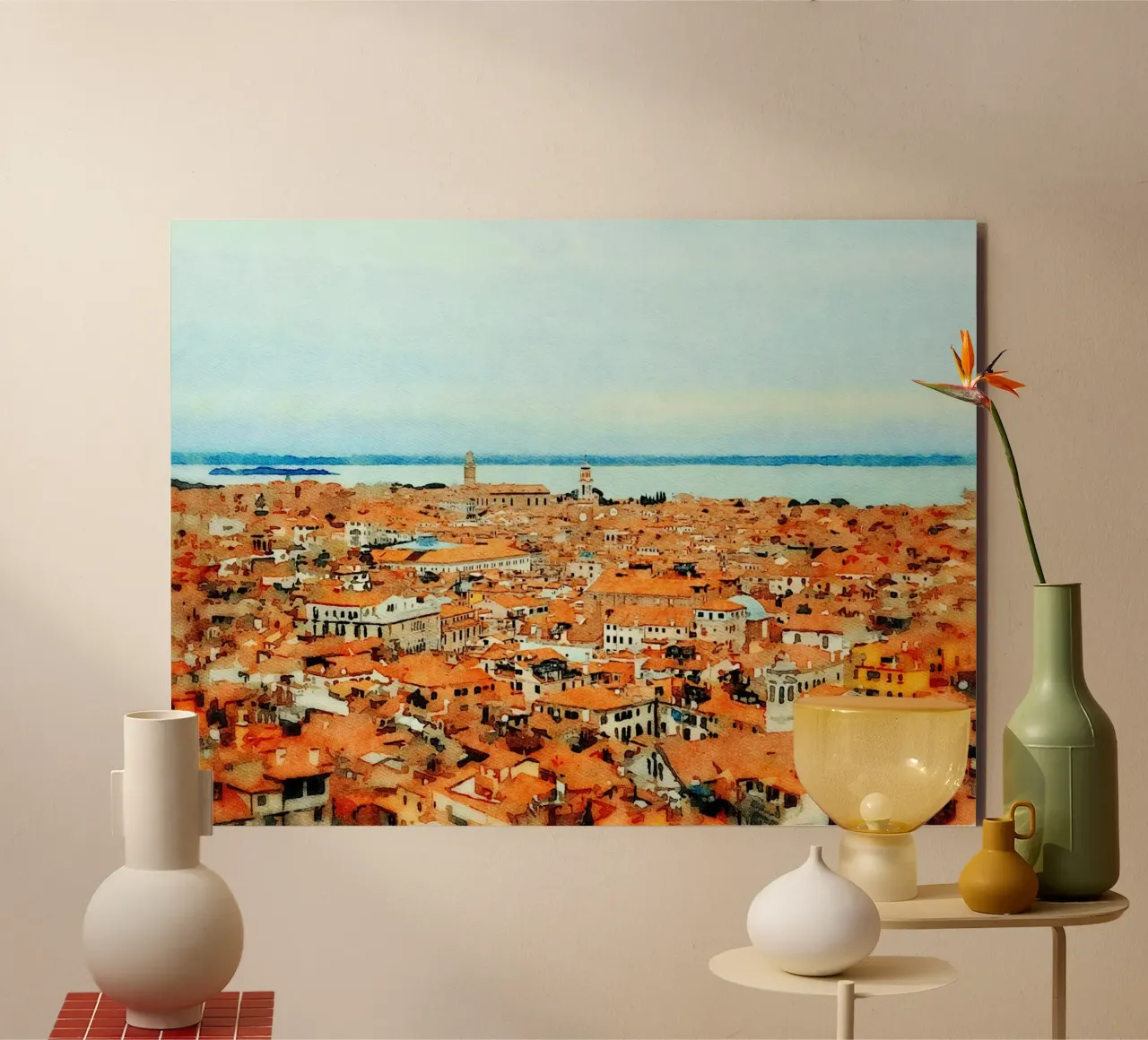 Tetti di Venezia alluminio dibond da Massimo Frascogna