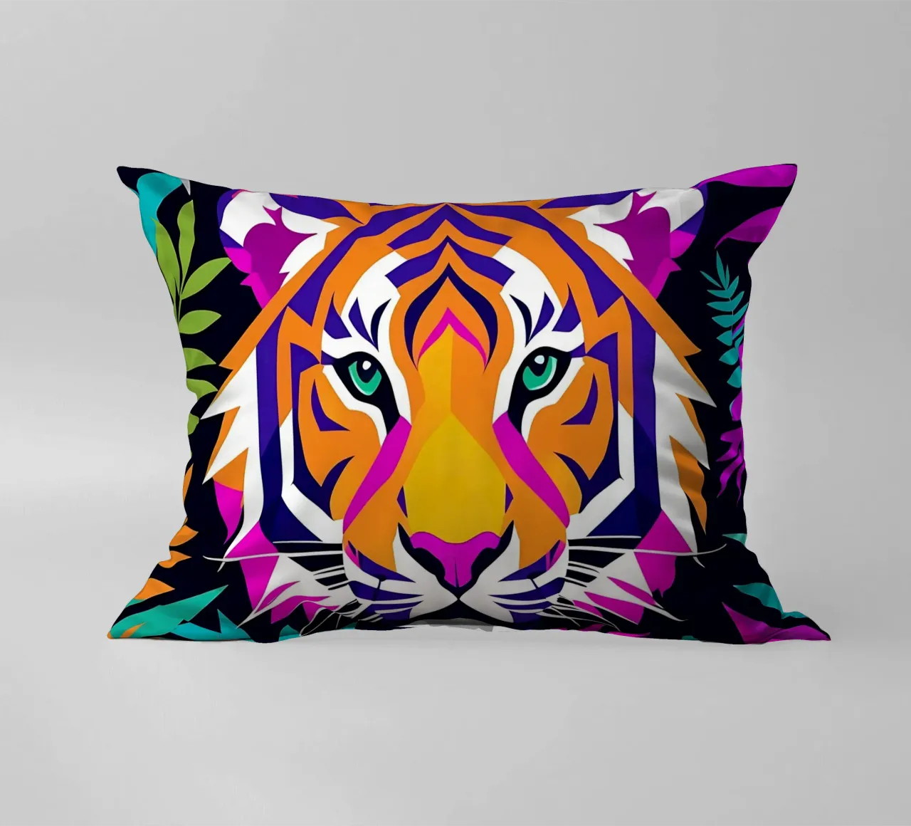 Stile_tigre_E_1 cuscino da Tierisch bunt by LK