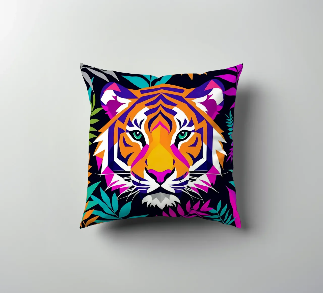 Stile_tigre_E_1 cuscino da Tierisch bunt by LK