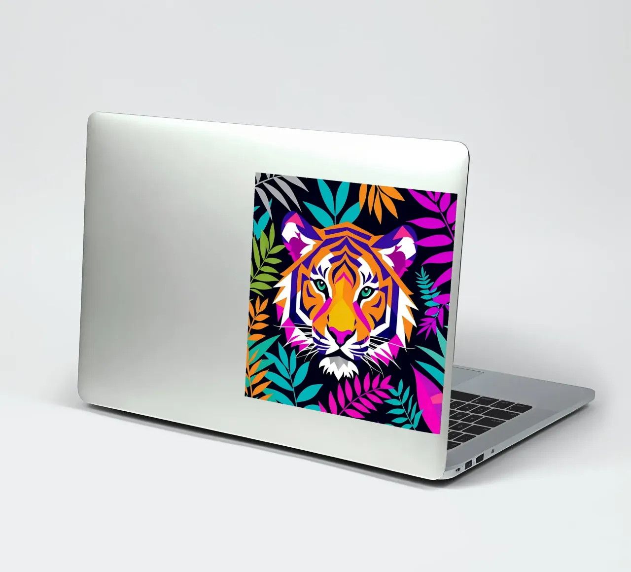 Tiger_Stil_E_1 Sticker von Tierisch bunt by LK