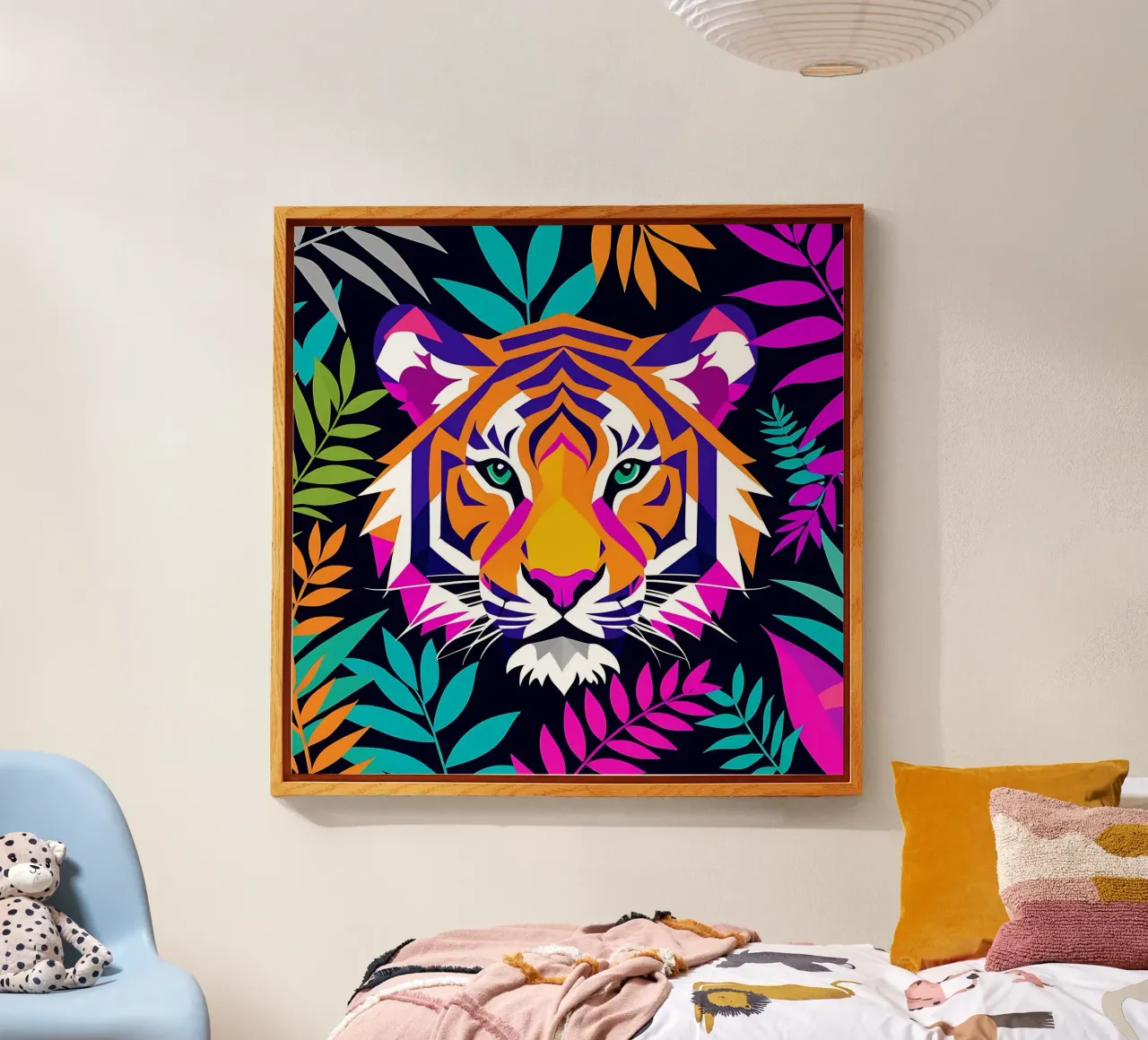 Stile_tigre_E_1 plexiglass da Tierisch bunt by LK