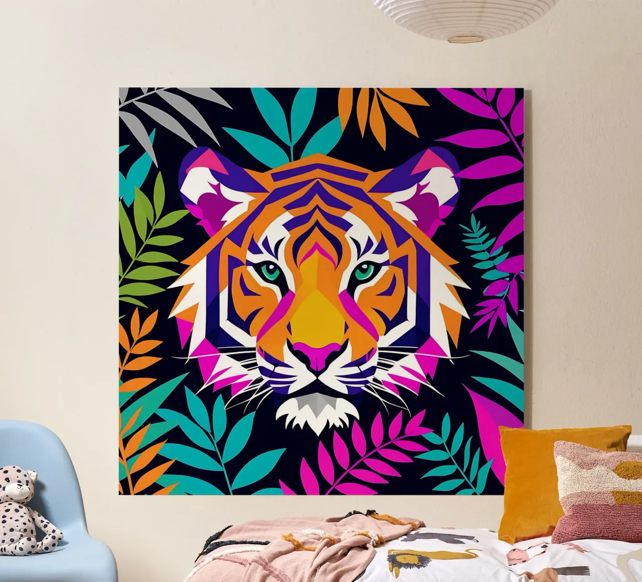 Stile_tigre_E_1 plexiglass da Tierisch bunt by LK