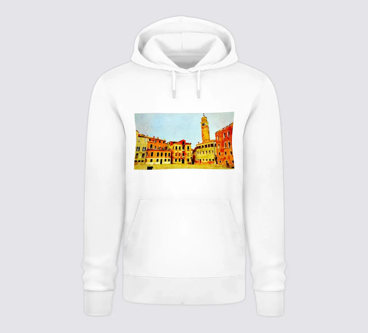 Venezia felpa con cappuccio da Massimo Frascogna