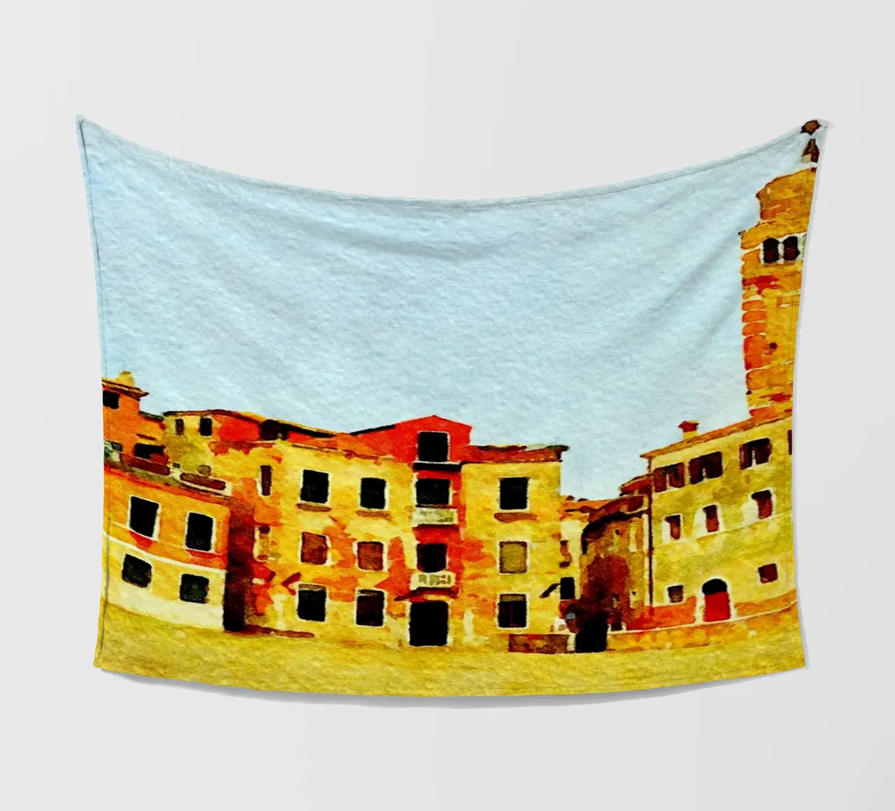 Venice fleece blanket by Massimo Frascogna