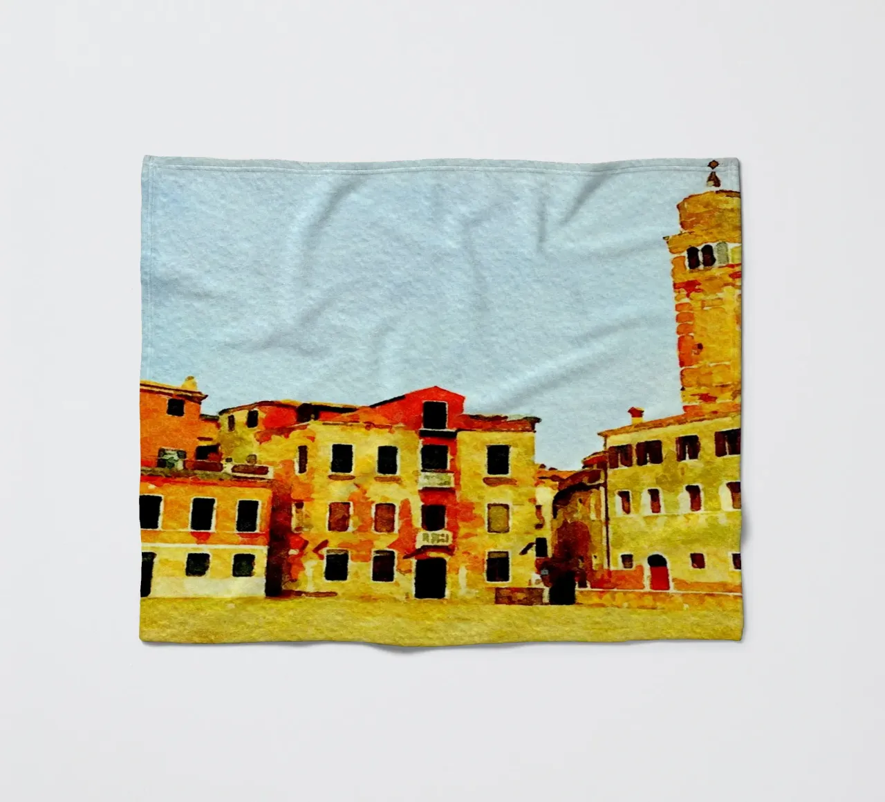 Venice fleece blanket by Massimo Frascogna