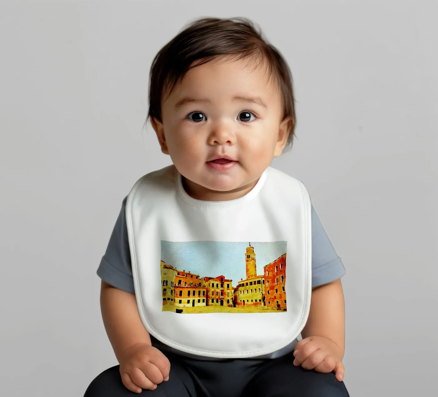 Venedig Babylätzchen von Massimo Frascogna