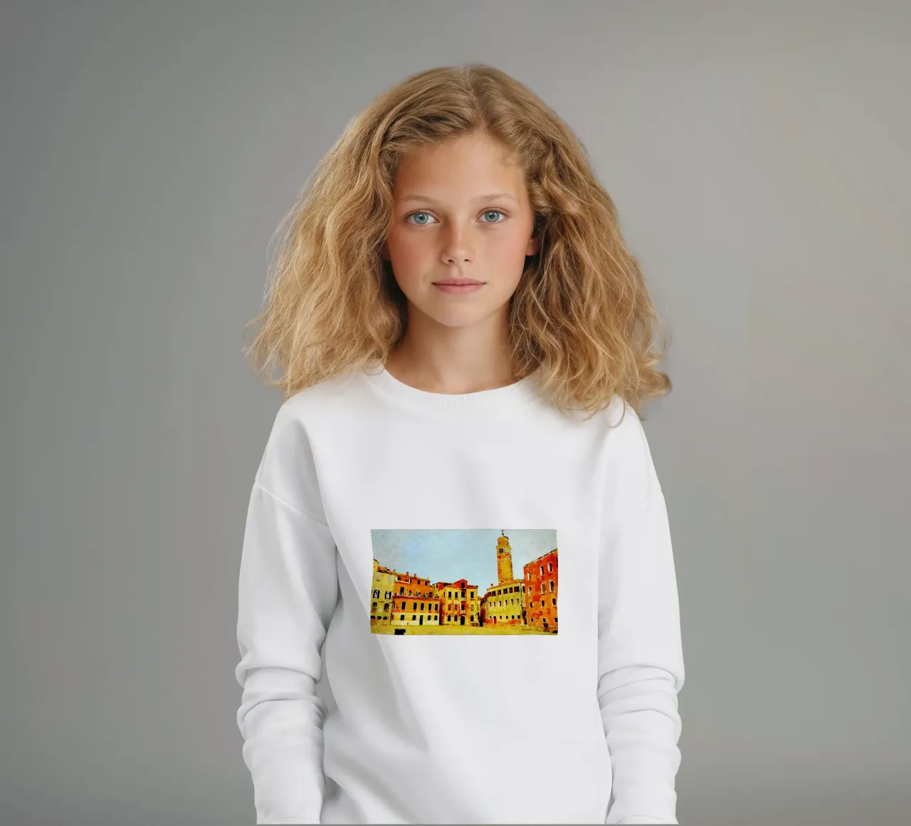 Venice kids sweatshirt by Massimo Frascogna