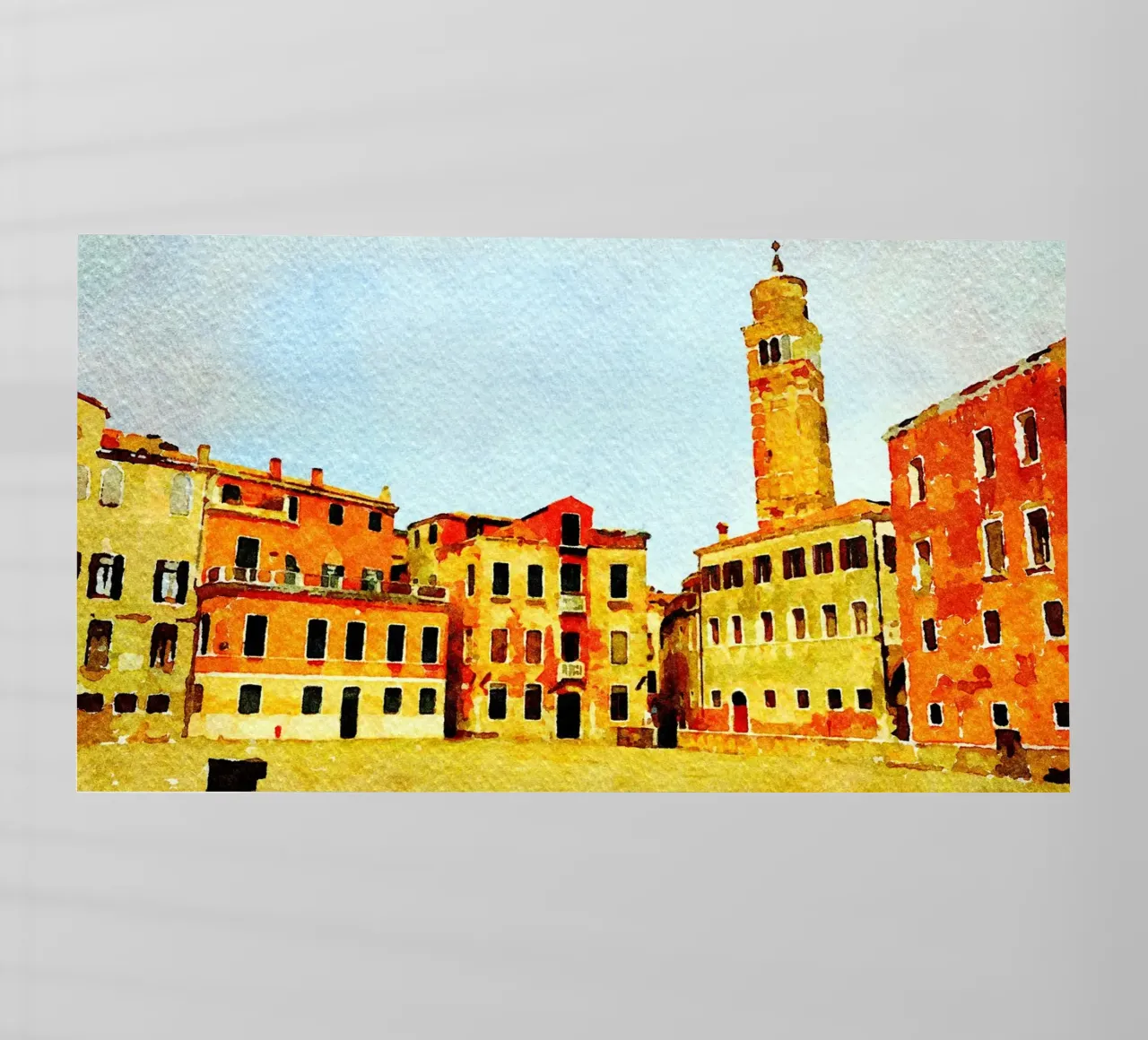 Venice backlit film by Massimo Frascogna