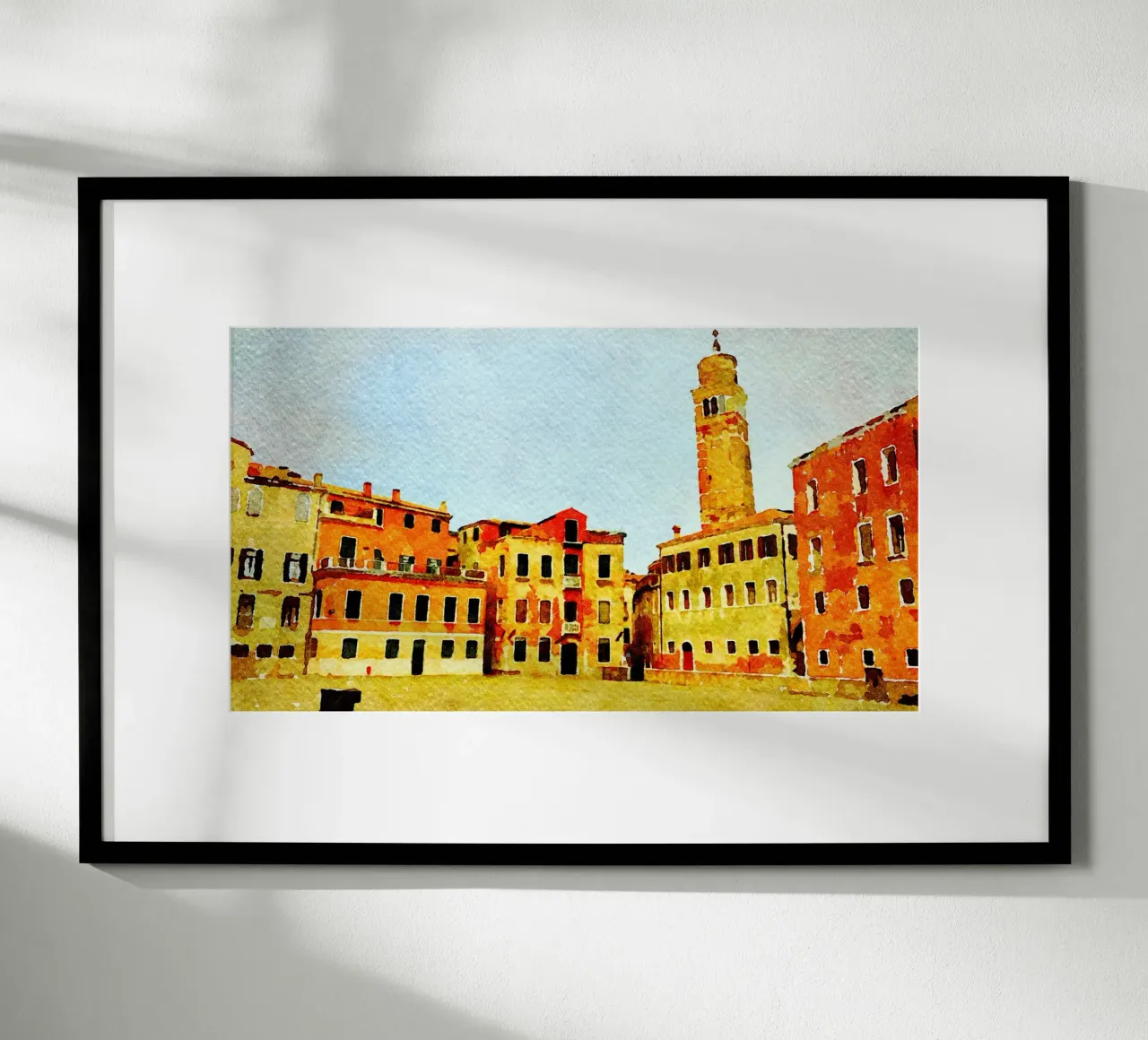 Venice poster by Massimo Frascogna