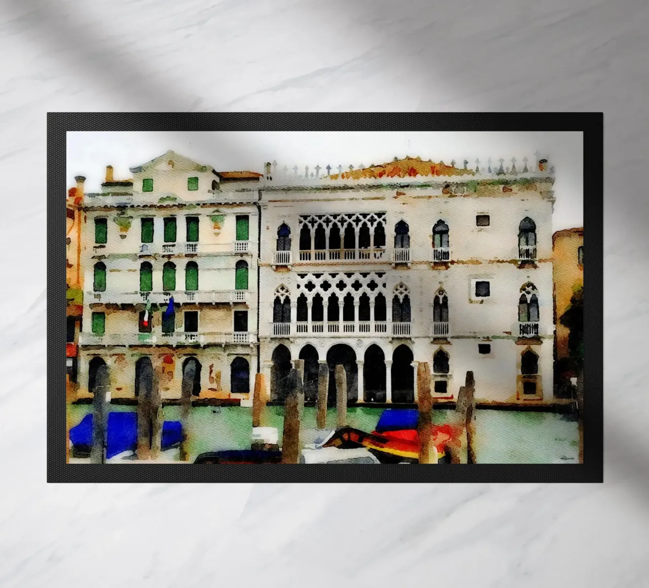 Venice doormat by Massimo Frascogna