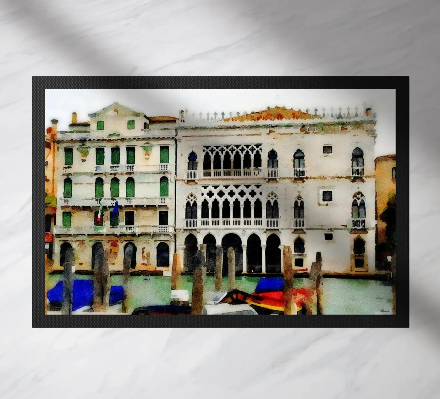 Venice doormat by Massimo Frascogna