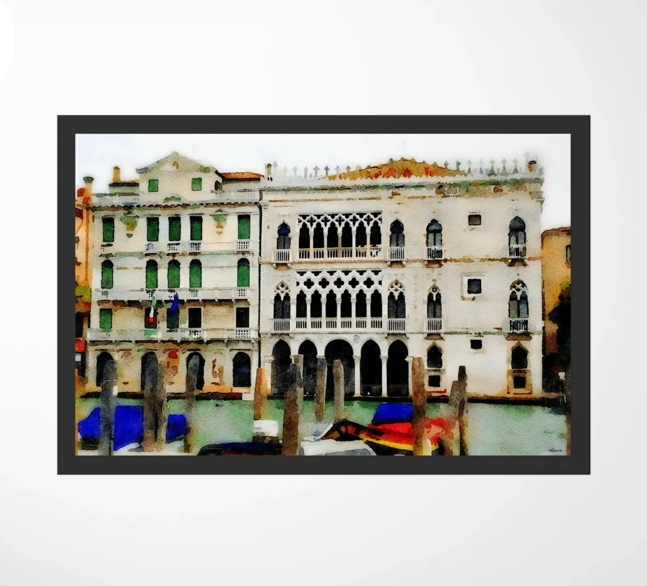 Venice doormat by Massimo Frascogna