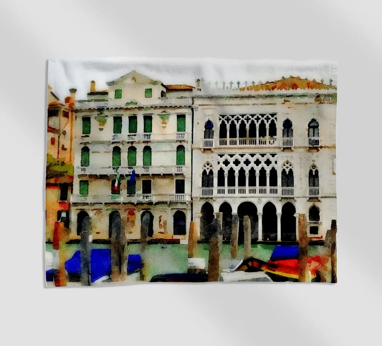 Venedig Strandtuch von Massimo Frascogna
