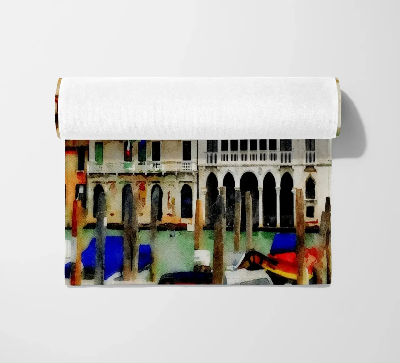 Venedig Strandtuch von Massimo Frascogna