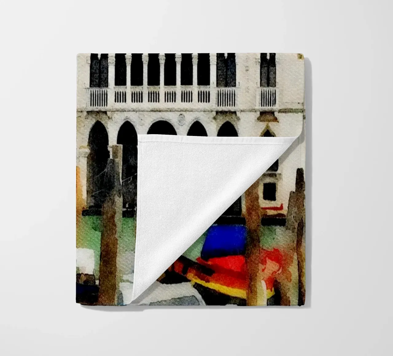 Venedig Strandtuch von Massimo Frascogna