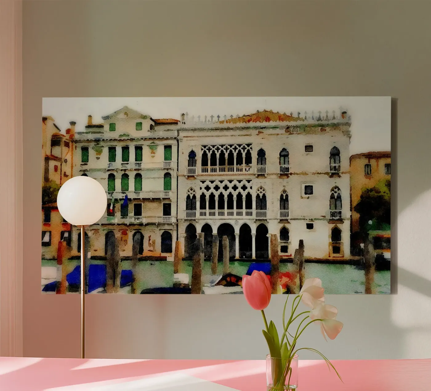 Venice canvas by Massimo Frascogna
