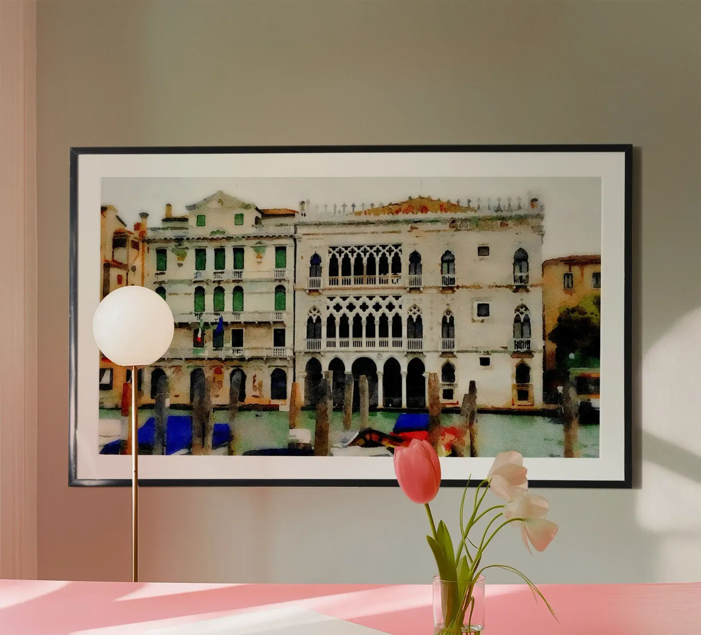 Venedig Poster von Massimo Frascogna
