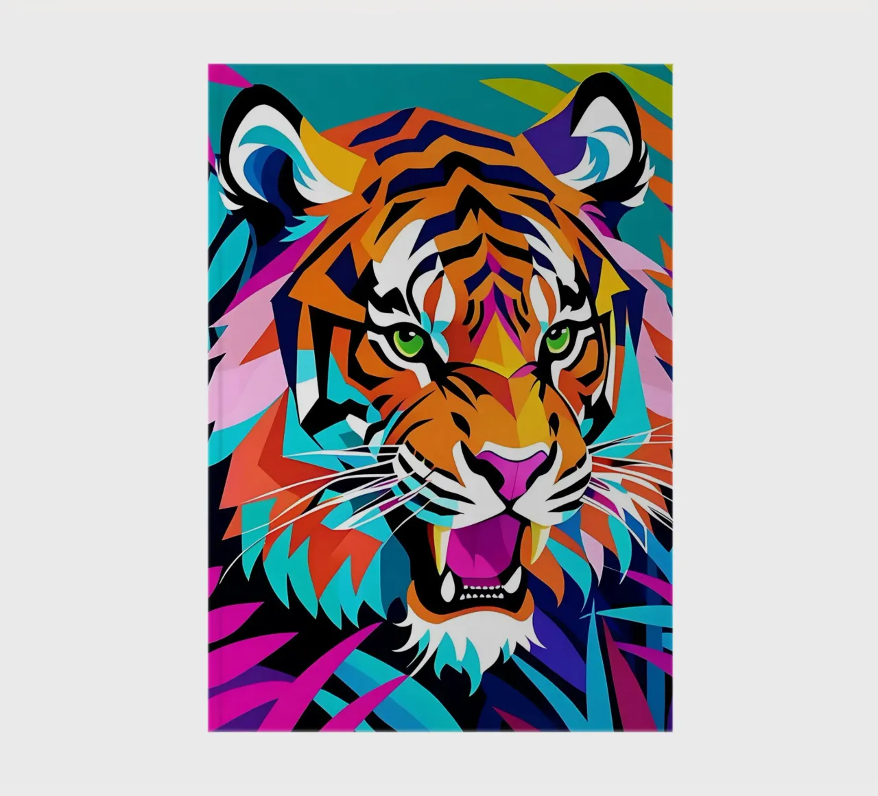 Tiger_Style_E_2 notebook by Tierisch bunt by LK