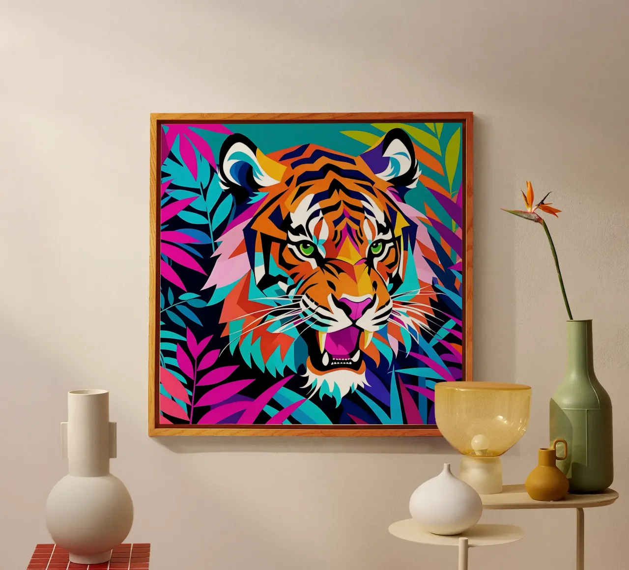 Stile_tigre_E_2 plexiglass da Tierisch bunt by LK