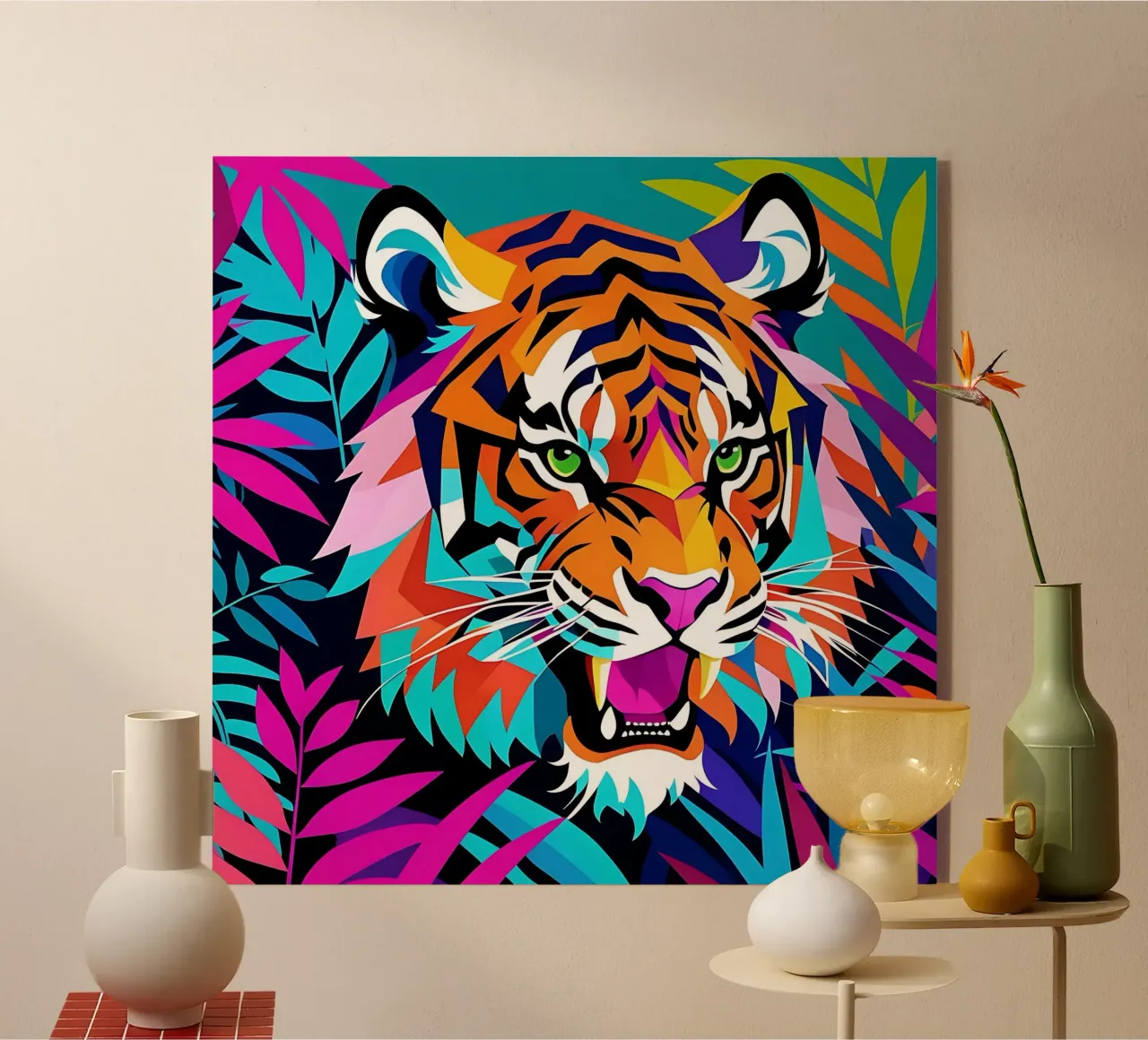 Stile_tigre_E_2 plexiglass da Tierisch bunt by LK