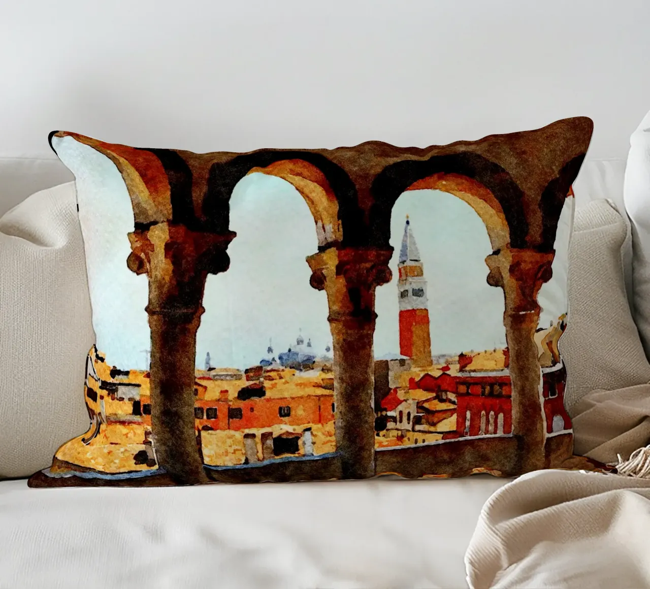 Venezia cuscino da Massimo Frascogna