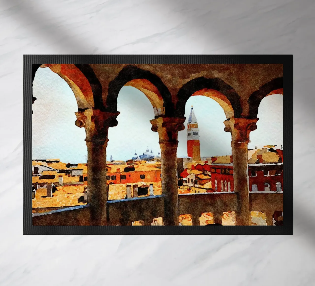 Venice doormat by Massimo Frascogna