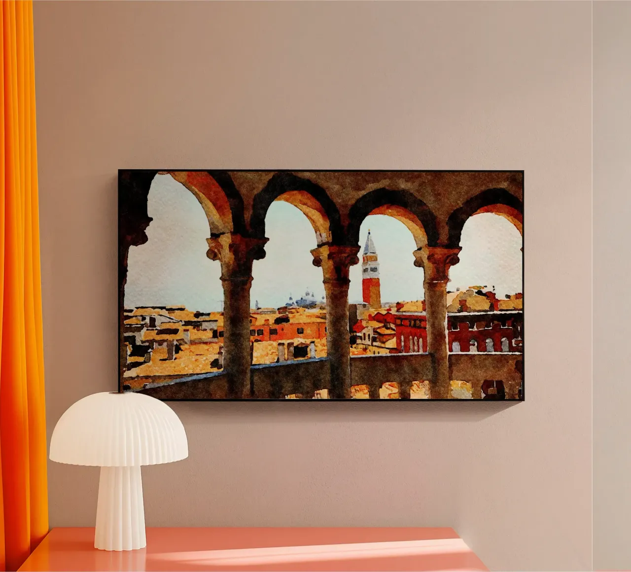 Venice Acryl-Glas von Massimo Frascogna