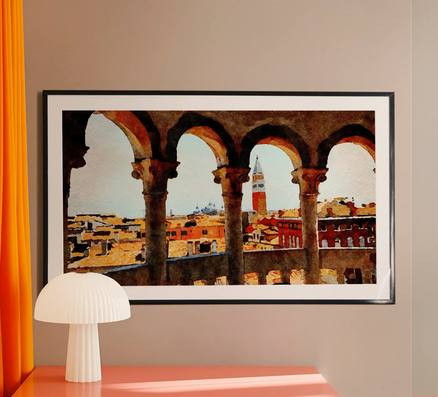Venedig Poster von Massimo Frascogna