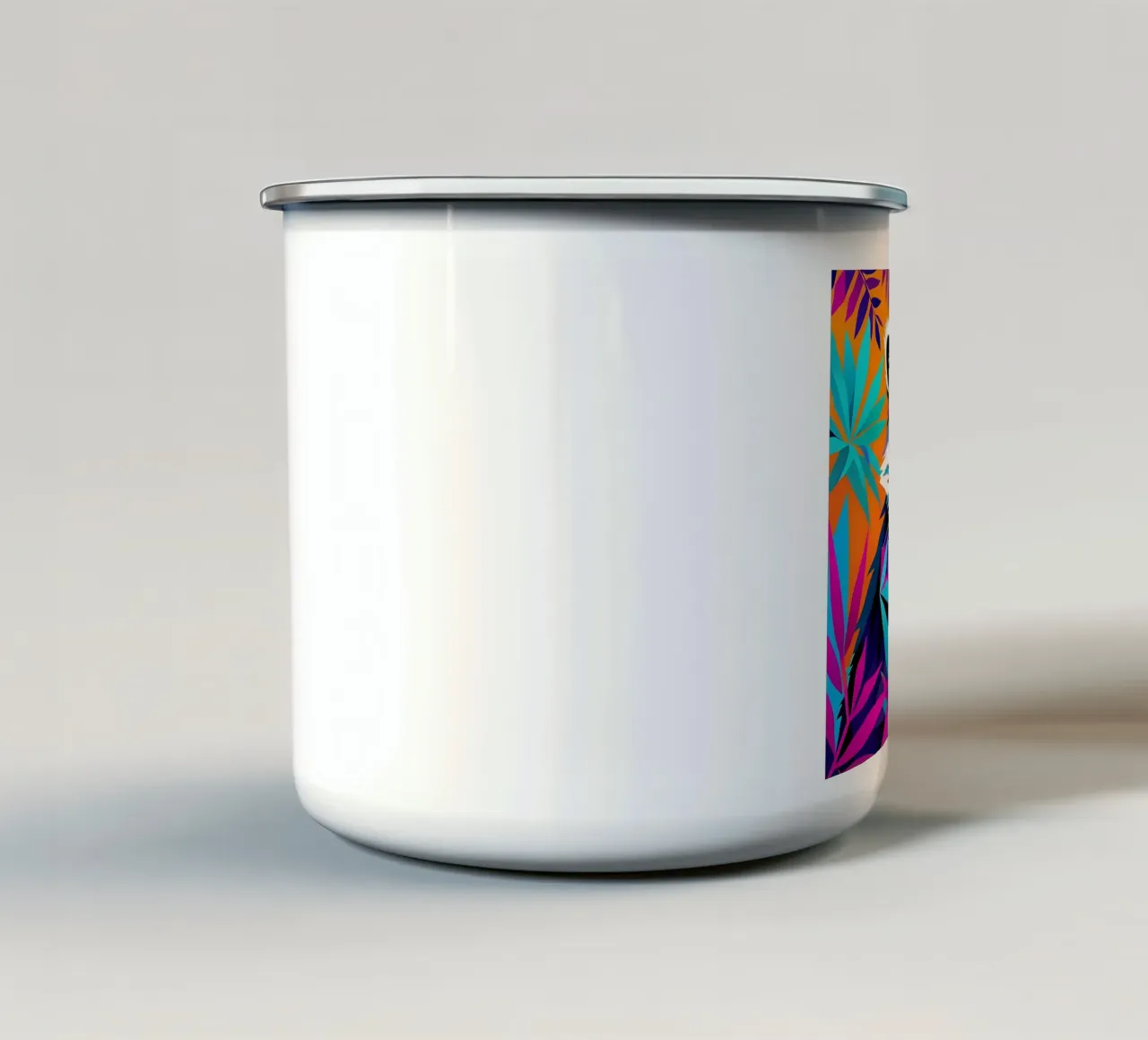 Procione_Stile_E_1 tazza in smalto da Tierisch bunt by LK