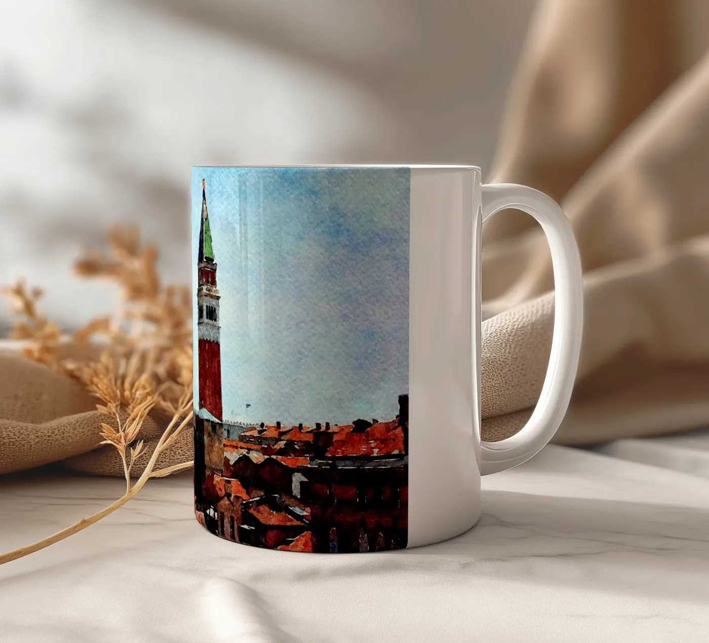 Venice ceramic mug by Massimo Frascogna