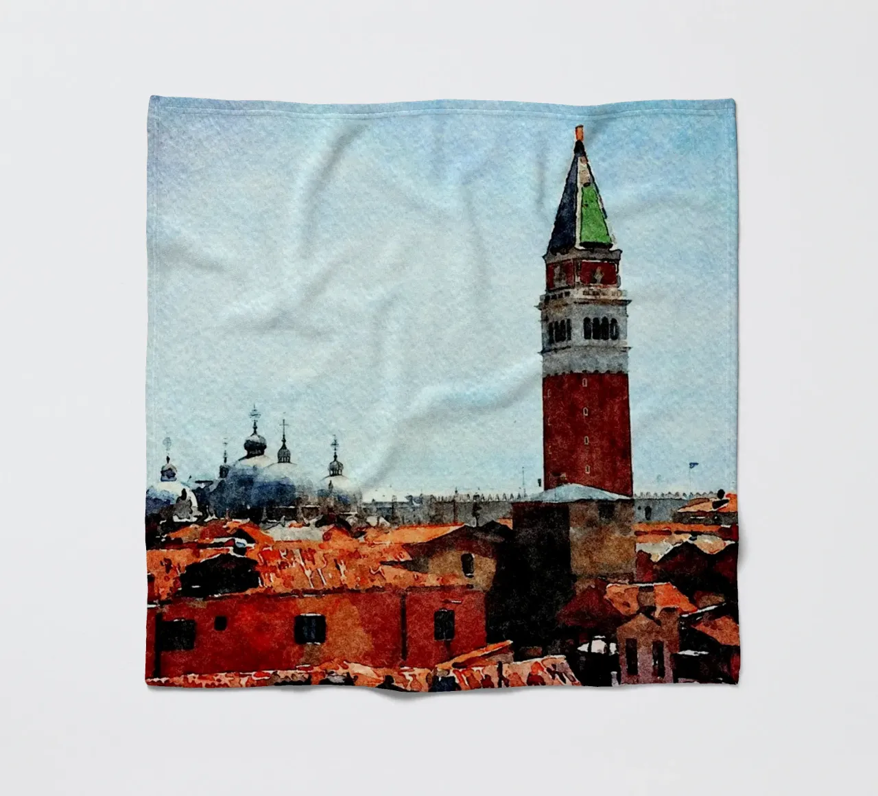 Venezia coperta in pile da Massimo Frascogna
