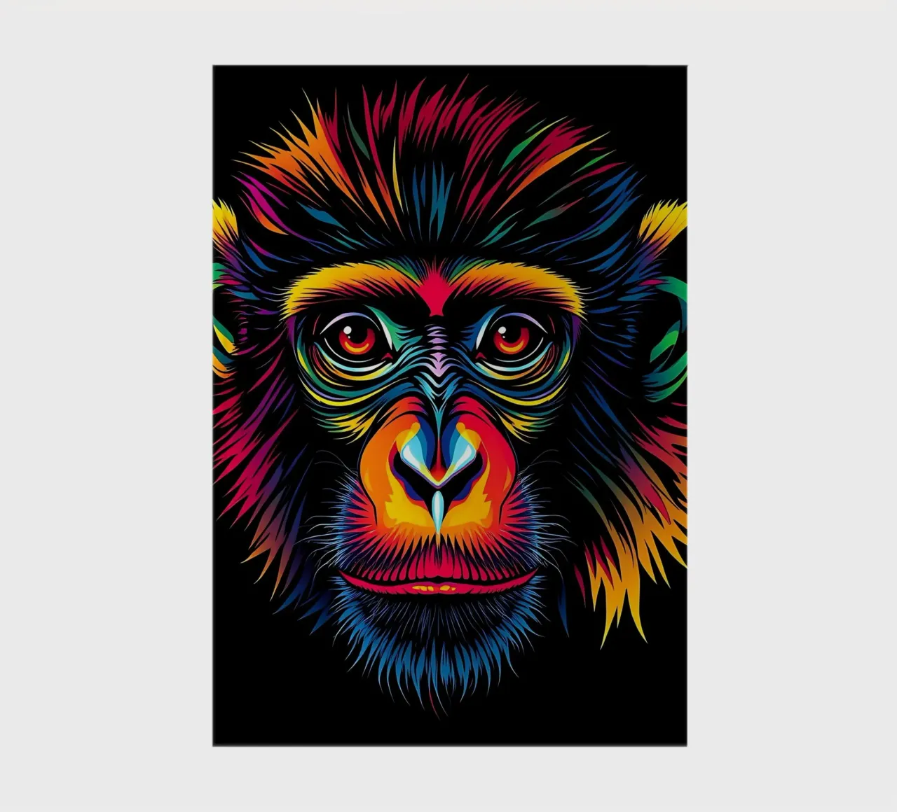 Monkey_style_N_1 notebook by Tierisch bunt by LK