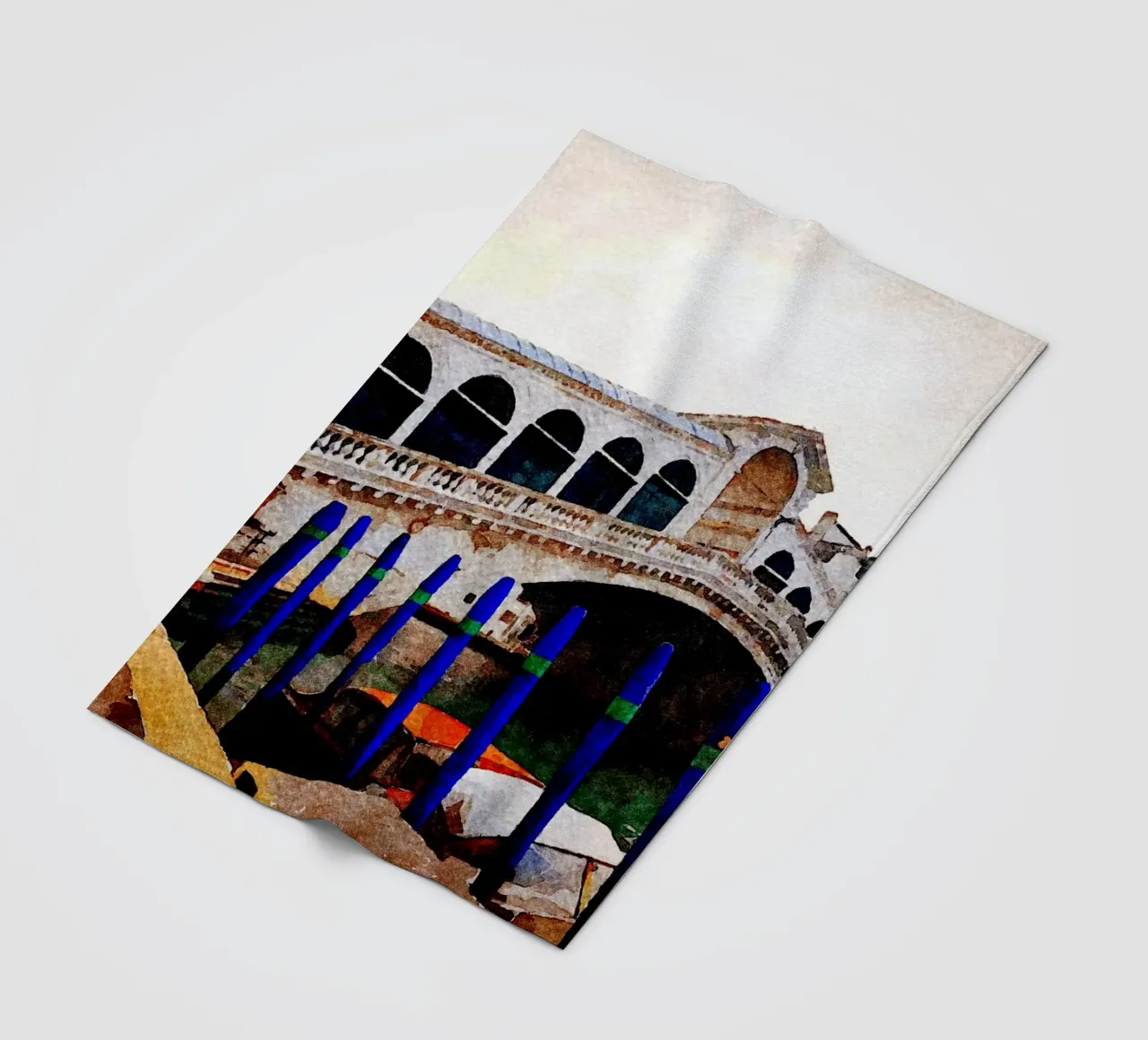 Rialto fleece blanket by Massimo Frascogna