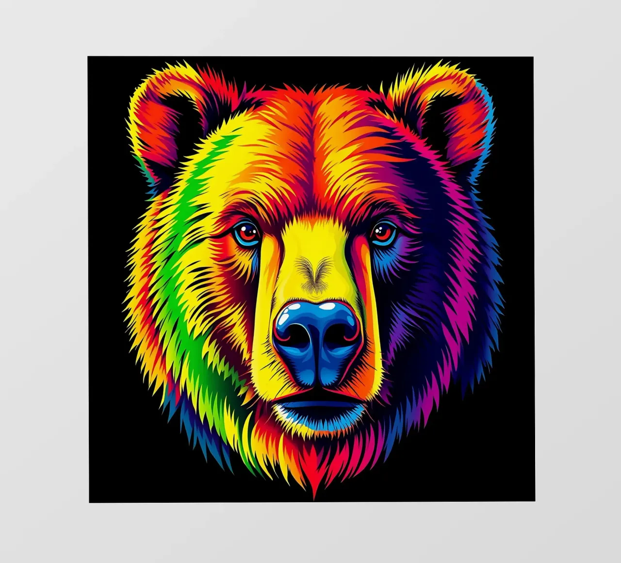 Orso_Stile_N_2 pellicola backlit da Tierisch bunt by LK