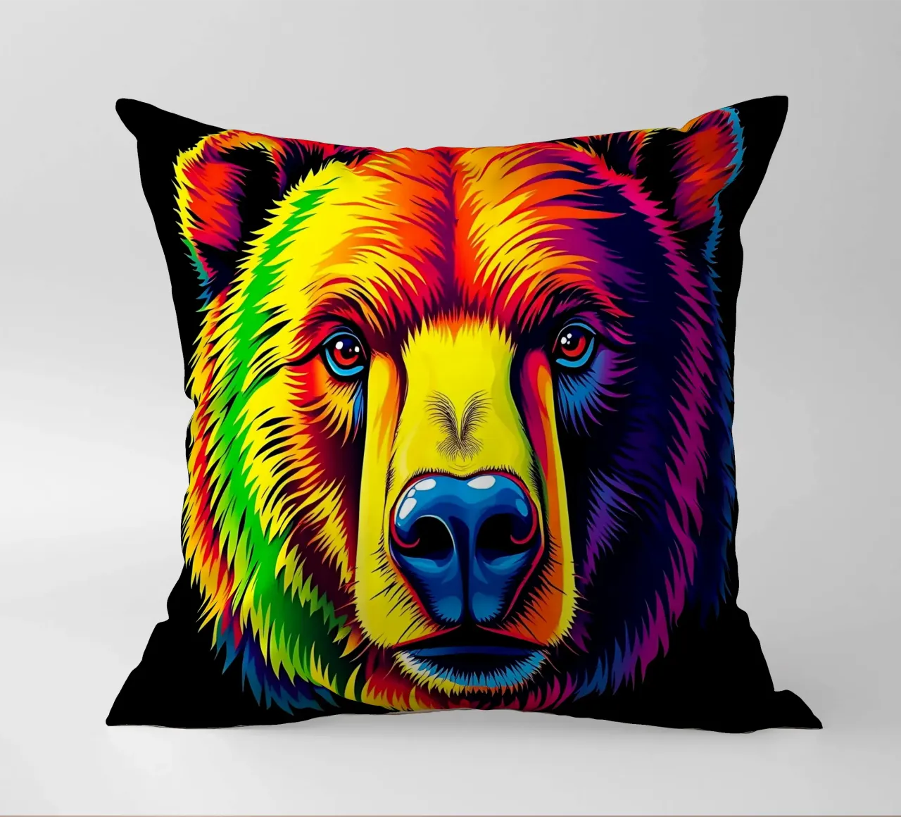 Orso_Stile_N_2 cuscino da Tierisch bunt by LK