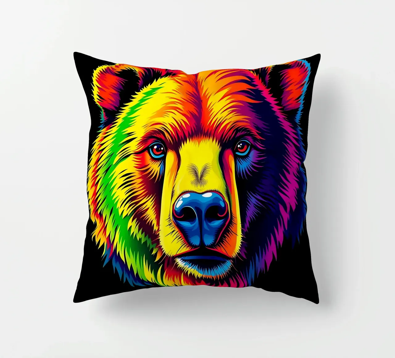Orso_Stile_N_2 cuscino da Tierisch bunt by LK