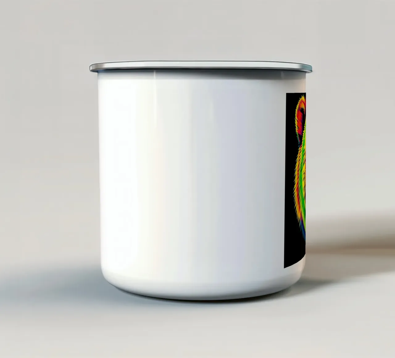 Orso_Stile_N_2 tazza in smalto da Tierisch bunt by LK