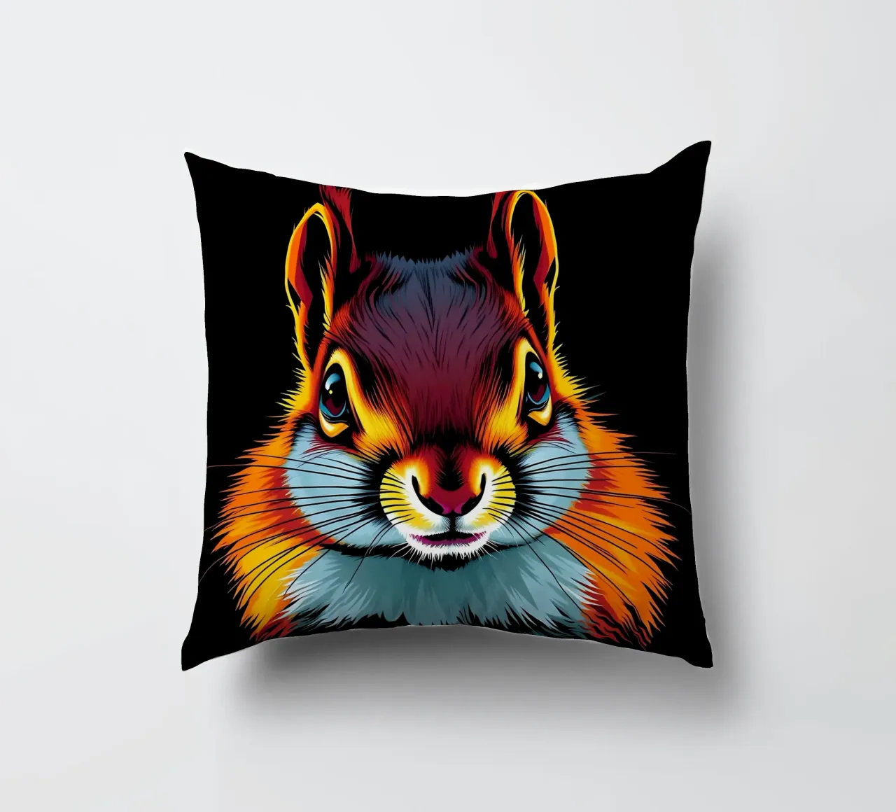 Scoiattolo_Stile_N_1 cuscino da Tierisch bunt by LK