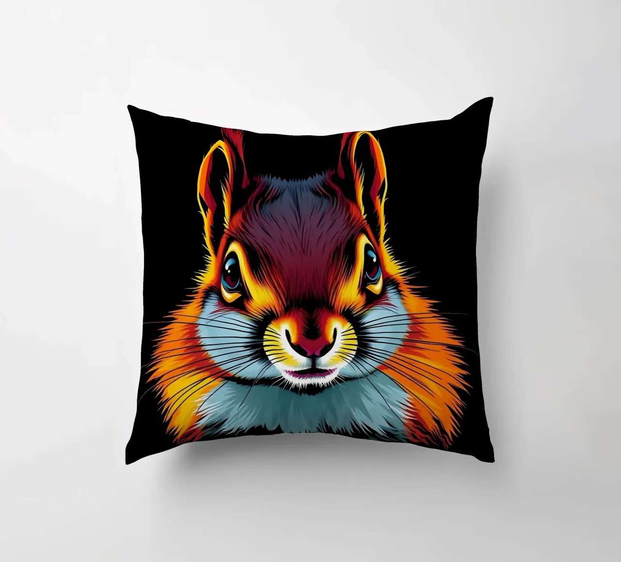 Scoiattolo_Stile_N_1 cuscino da Tierisch bunt by LK