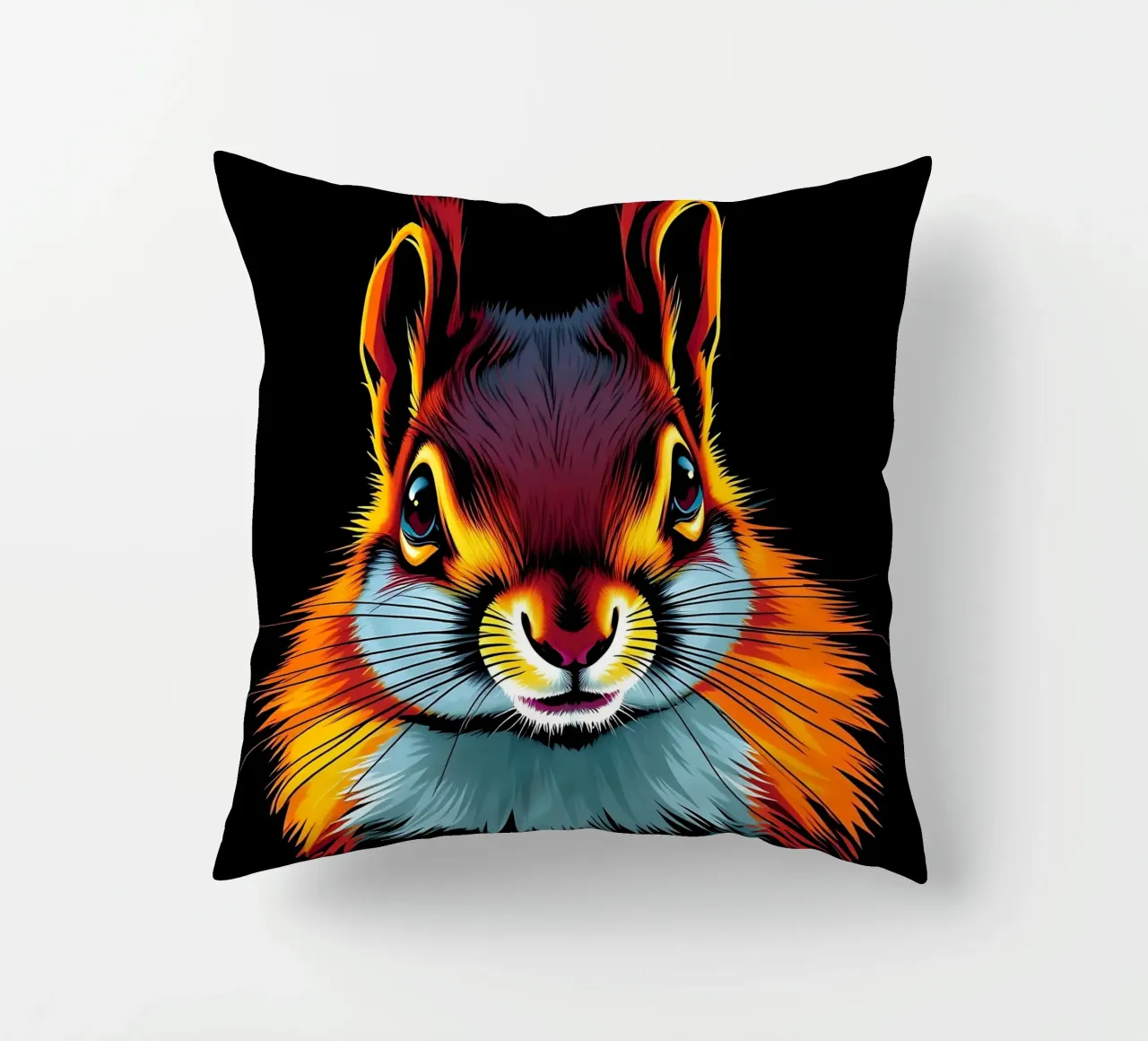 Scoiattolo_Stile_N_1 cuscino da Tierisch bunt by LK