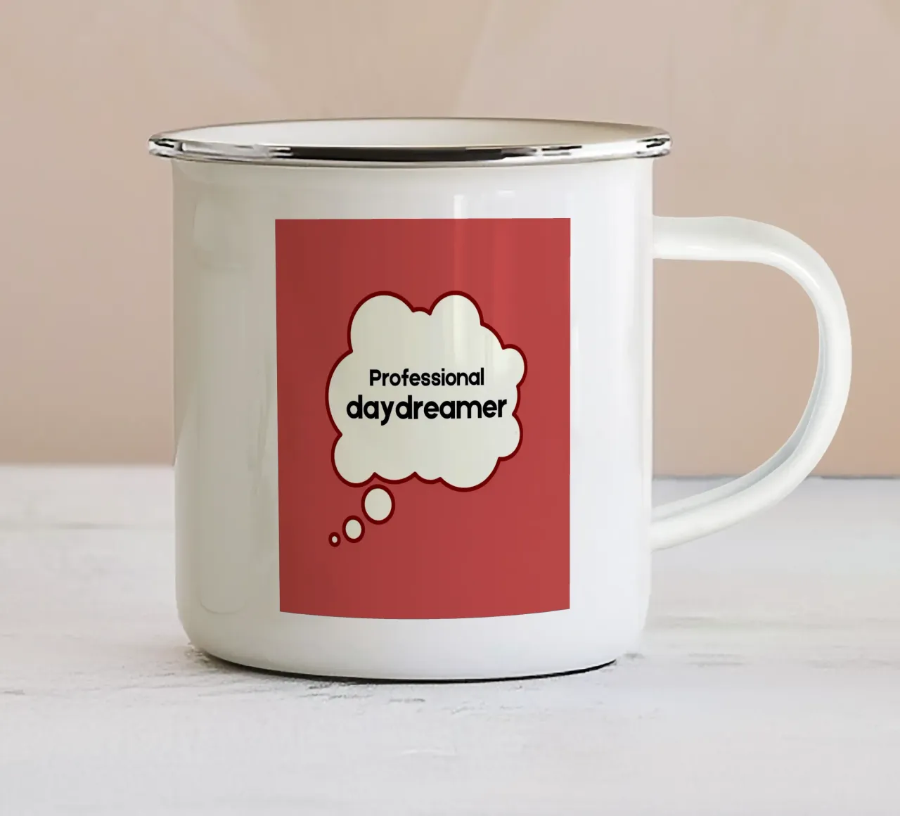 Daydreaming tazza in smalto da Dreamer10