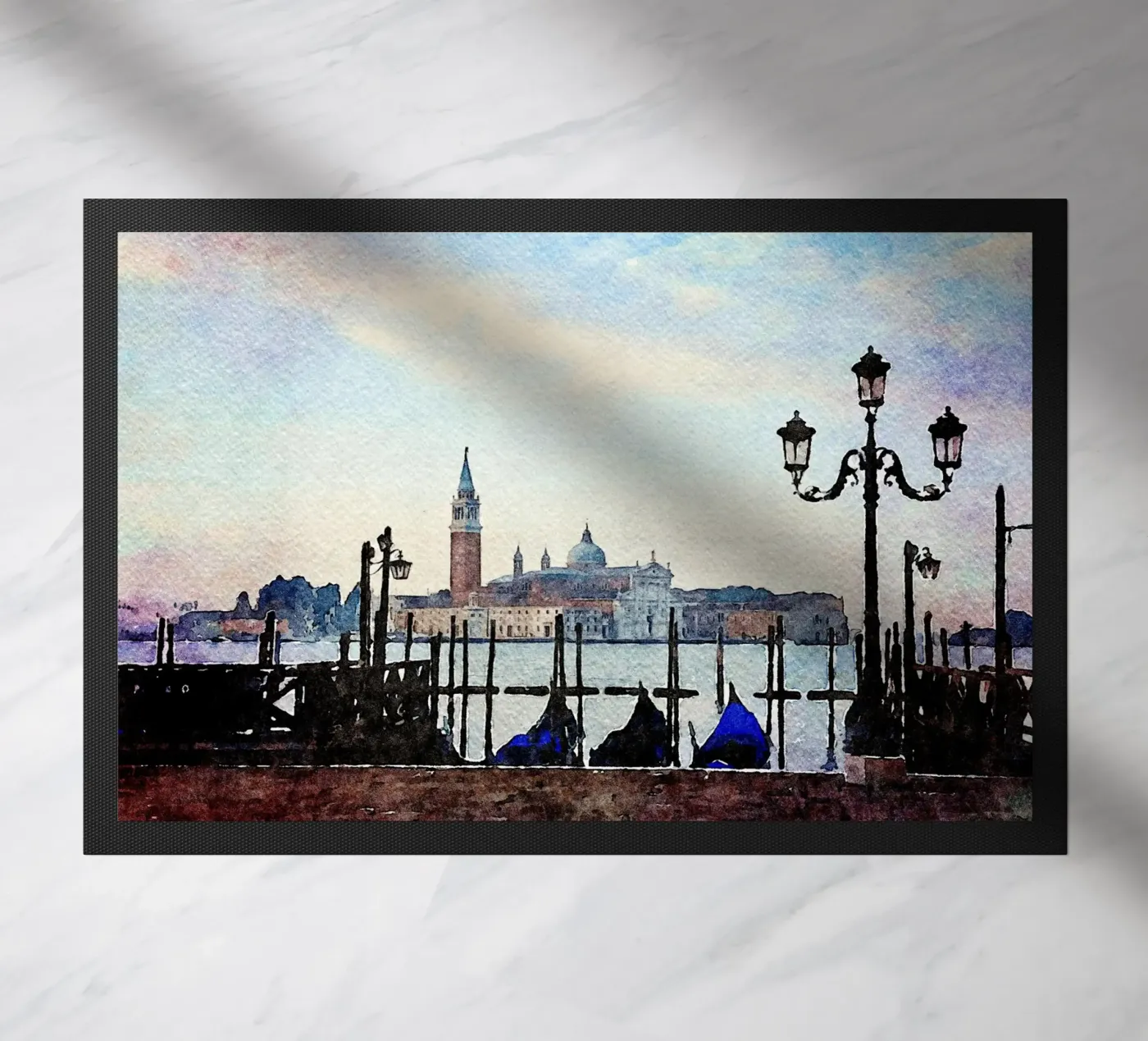 Venedig Fußmatte von Massimo Frascogna