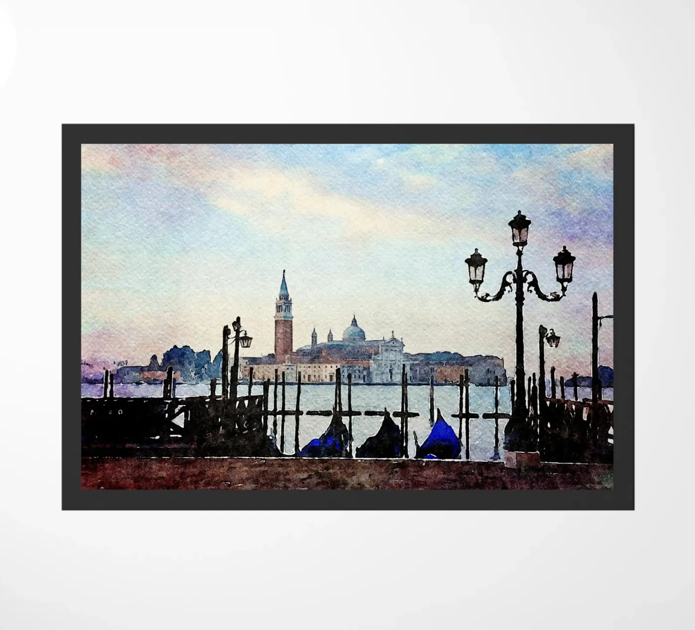 Venedig Fußmatte von Massimo Frascogna