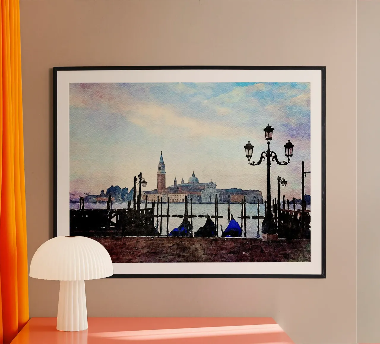 Venice poster by Massimo Frascogna