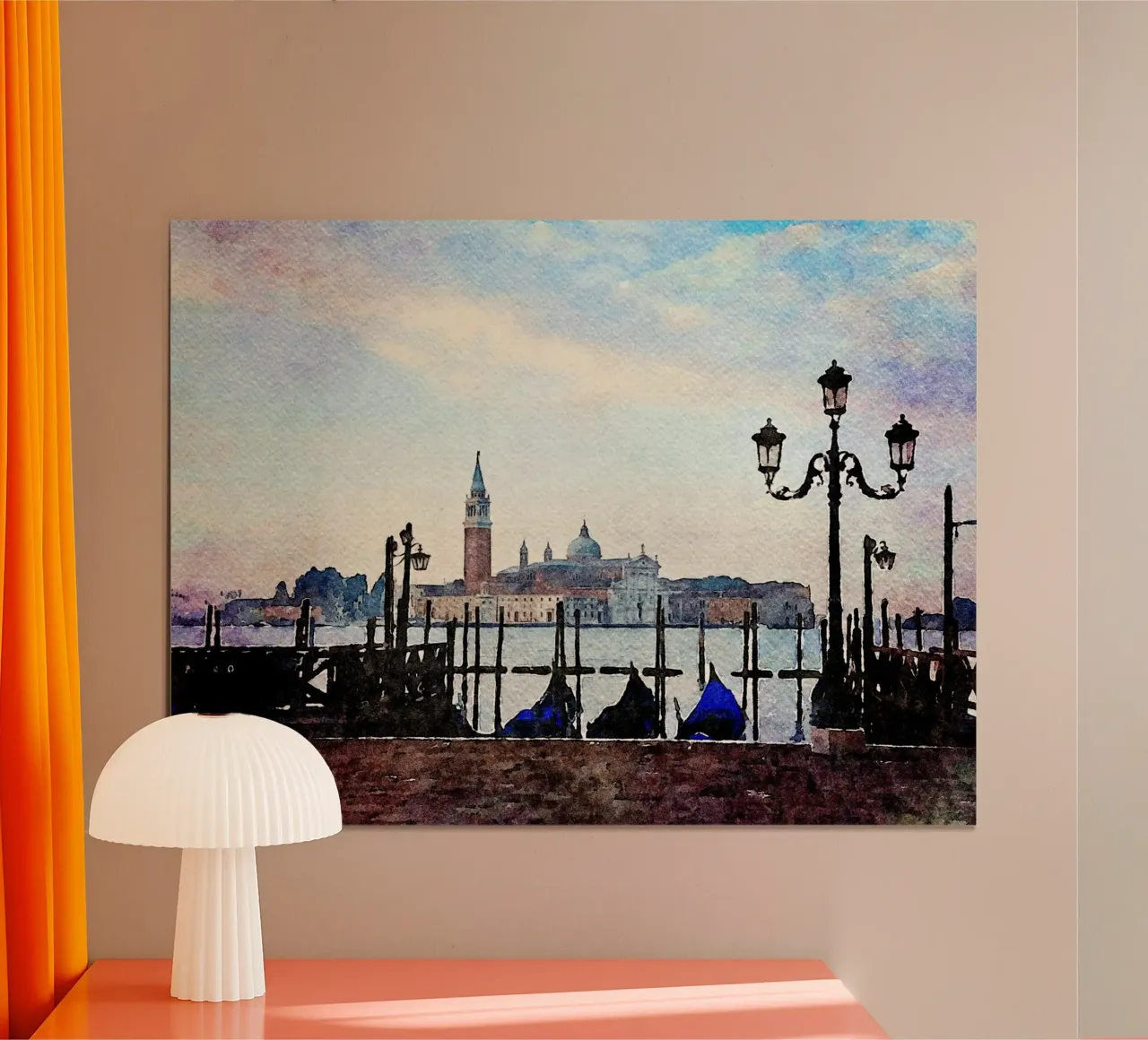 Venice poster by Massimo Frascogna