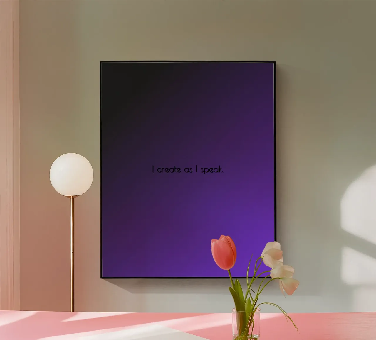 abracadabra plexiglass da Ambition Wall