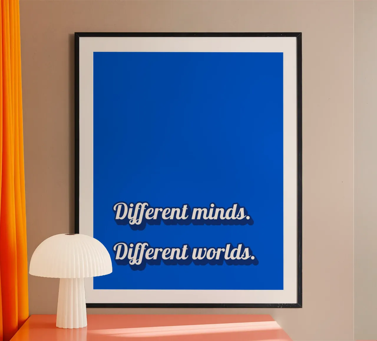minds poster by Ambition Wall
