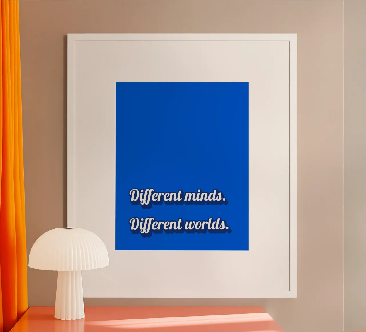 minds poster by Ambition Wall