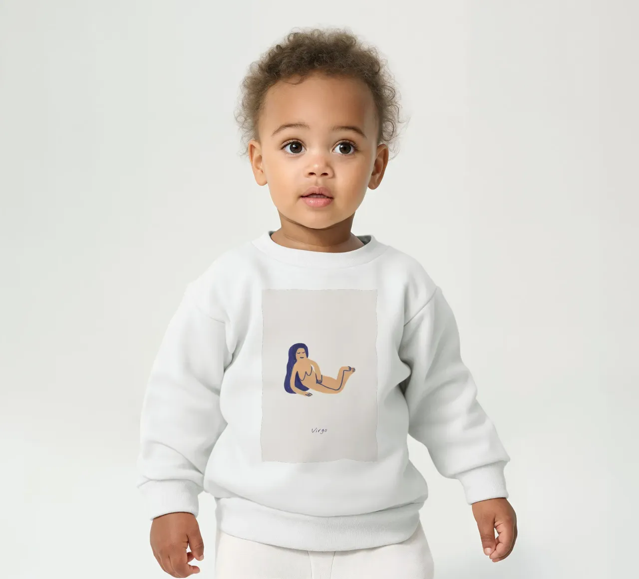 Virgo felpa neonato da Little Flourishes